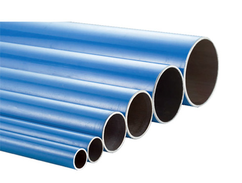Blue anodized aluminum alloy tube