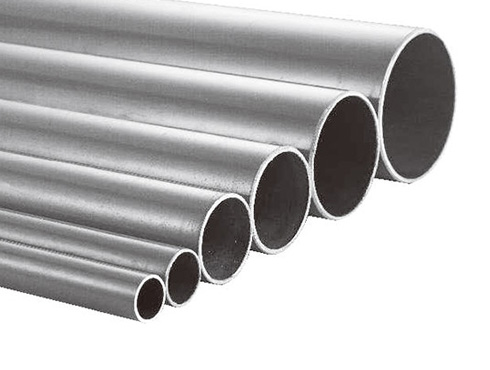 Gray anodized aluminum alloy tube