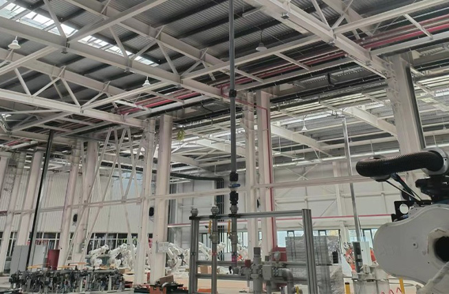 Case Study of Carbon Dioxide Compressed Air Pipeline Project of China National Heavy Duty Truck Group