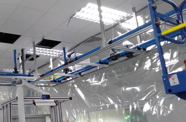 New Factory Compressed Air Pipeline Installation Service Case